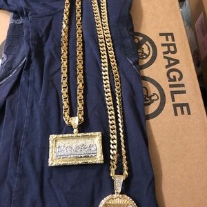 MENS GOLD NECKLACE
